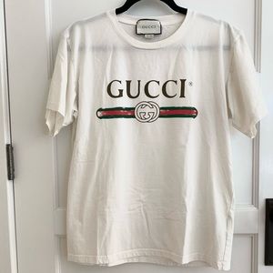 Gucci Look Graphic Tee sz L